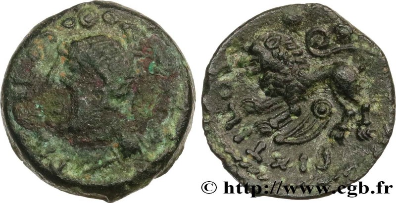 GALLIA - CARNUTES (Beauce area)
Type : Bronze PIXTILOS classe IX au lion 
Date :...