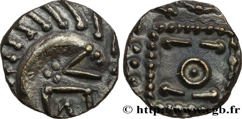 ENGLAND - ANGLO-SAXONS
Type : Sceat au porc-épic, Série E, variété G1 
Date : c....