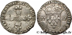 LOUIS XIV "THE SUN KING"
Type : Quart d'écu, croix de face 
Date : 1645 
Mint name / Town : Bordeaux 
Quantity minted : 51206 
Metal : silver 
Millesi...