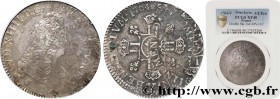 LOUIS XIV "THE SUN KING"
Type : Demi-écu aux huit L, 2e type 
Date : 1704 
Mint name / Town : Troyes 
Quantity minted : 220170 
Metal : silver 
Milles...