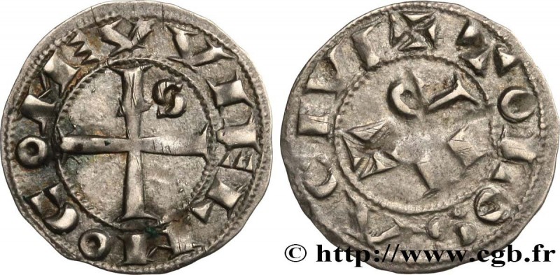 LANGUEDOC - COUNTY OF TOULOUSE - WILLIAM IX OF AQUITAINE
Type : Obole 
Date : 11...