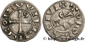 LANGUEDOC - COUNTY OF TOULOUSE - WILLIAM IX OF AQUITAINE
Type : Obole 
Date : 1148-1240 
Mint name / Town : Toulouse 
Metal : silver 
Diameter : 15  m...