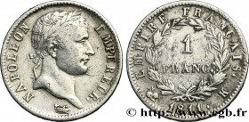 PREMIER EMPIRE / FIRST FRENCH EMPIRE
Type : 1 franc Napoléon Ier tête laurée, Empire français 
Date : 1811 
Mint name / Town : Bordeaux 
Quantity mint...