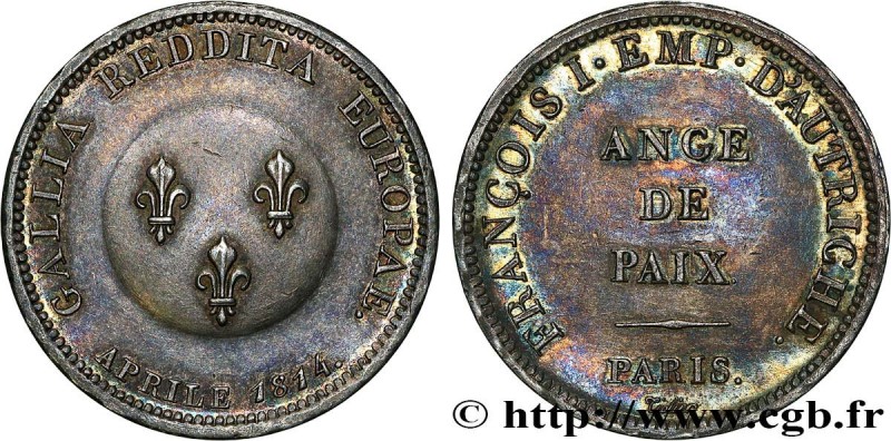 FIRST FRENCH EMPIRE - PROVISIONAL GOVERNMENT
Type : Ange de Paix, module de 2 fr...