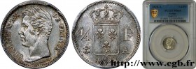 CHARLES X
Type : 1/4 franc Charles X 
Date : 1828 
Mint name / Town : Paris 
Quantity minted : 446095 
Metal : silver 
Millesimal fineness : 900  ‰
Di...
