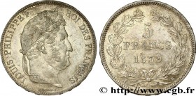 LOUIS-PHILIPPE I
Type : 5 francs IIe type Domard 
Date : 1839 
Mint name / Town : Bordeaux 
Quantity minted : 896147 
Metal : silver 
Millesimal finen...