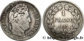 LOUIS-PHILIPPE I
Type : 1 franc Louis-Philippe, couronne de chêne 
Date : 1843 
Mint name / Town : Bordeaux 
Quantity minted : 38672 
Metal : silver 
...