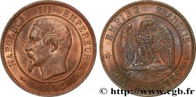 SECOND EMPIRE
Type : Dix centimes Napoléon III, tête nue 
Date : 1852 
Mint name / Town : Paris 
Quantity minted : 642.898 
Metal : bronze 
Diameter :...