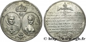 PREMIER EMPIRE / FIRST FRENCH EMPIRE
Type : Médaille, Mariage de Napoléon Ier Marie-Louise 
Date : 1810 
Metal : tin 
Diameter : 40  mm
Weight : 14,54...