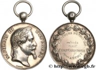SECOND EMPIRE
Type : Médaille de concours 
Date : 1870 
Mint name / Town : 60 - Étouy 
Metal : silver 
Diameter : 50,5  mm
Weight : 43,4  g.
Edge : li...