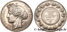 III REPUBLIC
Type : Médaille, prix d’Enseignement Agricole 
Date : 1889 
Mint name / Town : 80 - Camon 
Metal : silver 
Diameter : 51  mm
Engraver : O...