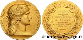 III REPUBLIC
Type : Médaille de récompense, Syndicat central des associations des pêcheurs de France 
Date : 1922 
Metal : gold plated silver 
Millesi...
