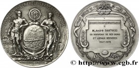 V REPUBLIC
Type : Médaille de récompense, Conseil d’administration 
Date : 1972 
Metal : silver 
Diameter : 67,5  mm
Engraver : PAGNIER P. 
Weight : 1...