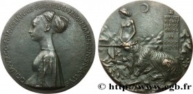 ITALY
Type : Médaille, Cecilia Gonzaga par Pisanello 
Date : n.d. 
Metal : bronze 
Diameter : 82,5  mm
Engraver : Pisanello 
Weight : 189,5  g.
Edge :...