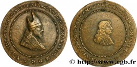 VATICAN AND PAPAL STATES
Type : Médaille, Sylvestre Ier et Antonio Barberini, Église de la Madonna del Castagno  
Date : 1660 
Mint name / Town : Ital...