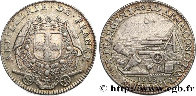 ARTILLERY
Type : Henry de DAILLON, grand Maître 
Date : 1683 
Metal : silver 
Di...