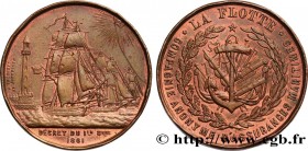 INSURANCES
Type : La Flotte 
Date : 1861 
Metal : copper 
Diameter : 31  mm
Orientation dies : 12  h.
Weight : 16,73  g.
Edge : Lisse 
Obverse legend ...
