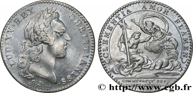 CORPORATIONS
Type : FRIPIERS 
Date : 1762 
Metal : silver 
Diameter : 30  mm
Ori...