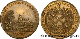 MAINE
Type : René-Mans (III) de Froulay de Tessé, lieutenant-général pour les provinces du Maine, du Perche et de Laval 
Date : 1713 
Metal : brass 
D...