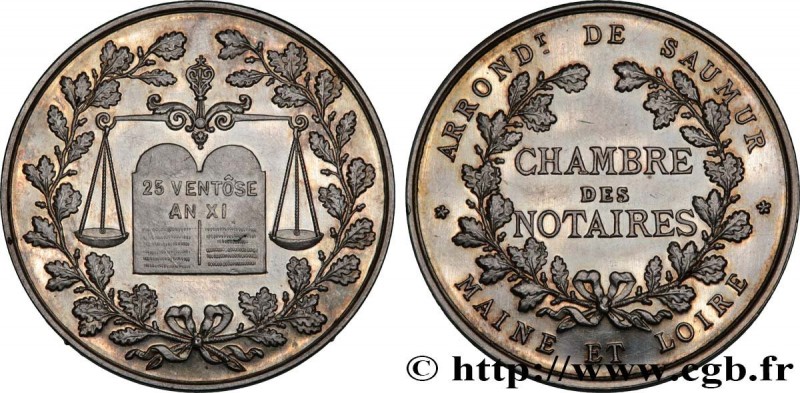 19TH CENTURY NOTARIES (SOLICITORS AND ATTORNEYS)
Type : Notaires de Saumur 
Date...