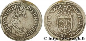 ROUYER - X. NUREMBERG JETONS AND TOKENS
Type : Louis XIV 
Date : n.d. 
Mint name / Town : Nuremberg 
Metal : silver plated brass 
Diameter : 28  mm
Or...