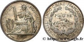 FRENCH INDOCHINA
Type : 1 Piastre de Commerce 
Date : 1903 
Mint name / Town : Paris 
Quantity minted : 10076893 
Metal : silver 
Millesimal fineness ...