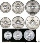 LAOS
Type : Boîte de 10, 20 et 50 cents ESSAI 
Date : 1952 
Mint name / Town : Paris 
Quantity minted : 1 200 
Metal : aluminium 
Orientation dies : 6...
