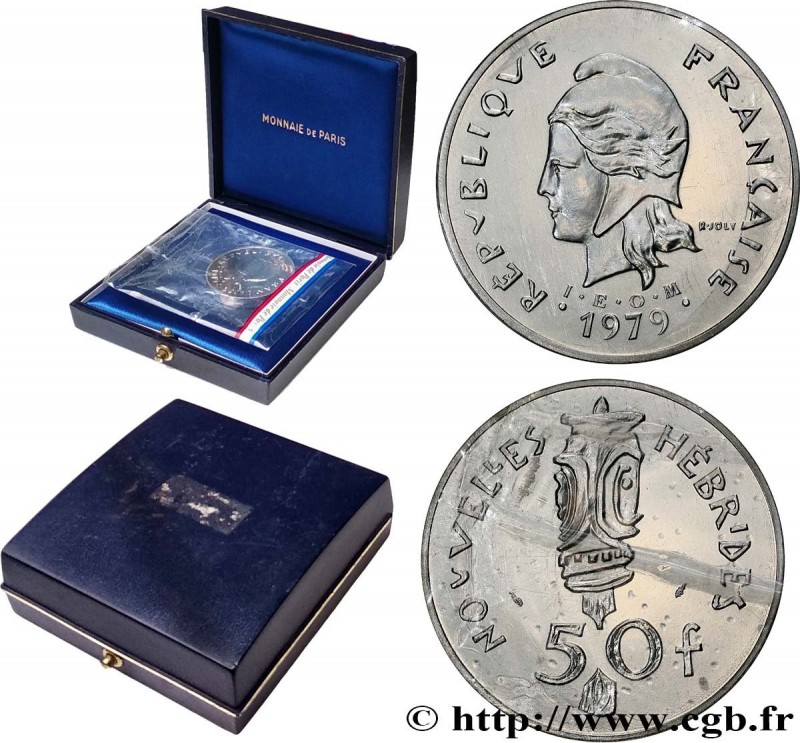 NEW HEBRIDES (VANUATU since 1980)
Type : Piéfort de 50 Francs I. E. O. M.  
Date...