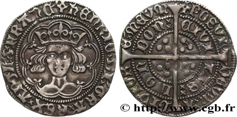 ENGLAND - KINGDOM OF ENGLAND - HENRY VI OF LANCASTER
Type : Gros 
Date : (1422-1...