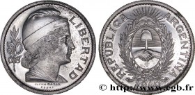 ARGENTINA
Type : Essai de 50 Centavos Nickel 
Date : 1940 
Mint name / Town : Paris 
Quantity minted : --- 
Metal : nickel 
Diameter : 24  mm
Orientat...