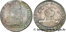 BOLIVIA
Type : 8 Soles Simon Bolivar 
Date : 1834 
Mint name / Town : Potosi 
Metal : silver 
Millesimal fineness : 900  ‰
Diameter : 37,95  mm
Orient...