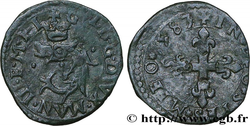 ITALY - PIEDMONT - CASALE - WILLIAM OF MANTUA
Type : Liard au dauphin 
Date : 15...