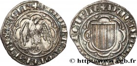 ITALY - SICILY - FREDERICK III OF ARAGON
Type : Pierrale 
Date : N.D. 
Mint name / Town : Messine 
Quantity minted : 9 
Metal : silver 
Diameter : 23,...