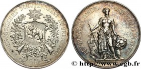 SWITZERLAND
Type : 5 Francs concours de Tir de Berne 
Date : 1885 
Quantity minted : 25000 
Metal : silver 
Millesimal fineness : 900  ‰
Diameter : 37...
