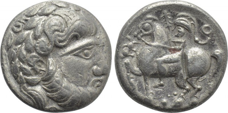 EASTERN EUROPE. Imitations of Philip II of Macedon. Tetradrachm (2nd-1st centuri...