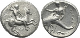 CALABRIA. Tarentum. Nomos (Circa 315-302 BC).