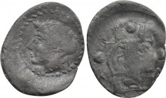 SICILY. Katane. Tetras or Trionkia (Circa 415-412 BC).