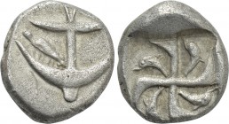 THRACE. Apollonia Pontika. Drachm (Circa 450 BC).