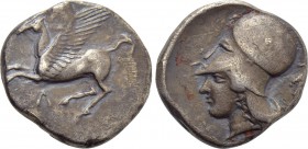 AKARNANIA. Leukas. Stater (Circa 375-300 BC).