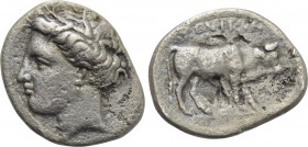 ARKADIA. Pheneos. Hemidrachm (Circa 360-350/40 BC).