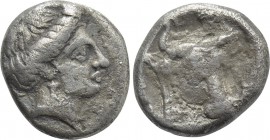 EUBOIA. Euboian League. Hemidrachm (Circa 375-338 BC).