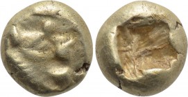 KINGS OF LYDIA. Time of Alyattes to Kroisos (Circa 610-546 BC). EL Hemihekte. Sardes.