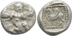 CARIA. Kaunos. Trihemiobol (Circa 490-470 BC).
