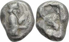 ACHAEMENID EMPIRE. Time of Darios I (520-505 BC). Siglos. Sardes.