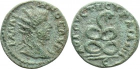 THRACE. Augusta Trajana. Gallienus (253-268). Ae.