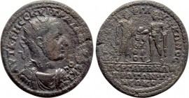 MYSIA. Pergamum. Trajanus Decius (249-251). Ae. Kominios Phlabios Glukon, strategos and theologos.