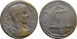 AEOLIS. Temnus. Severus Alexander (222-235). Ae. Kl. Smaragdos, strategos.