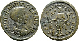 IONIA. Uncertain. Philip II (Caesar, 244-247). Ae. Uncertain magistrate.