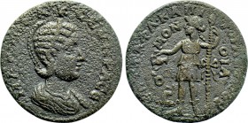 IONIA. Erythrae. Otacilia Severa (Augusta, 244-249). Ae. Fl. Kapitoleinos, strategos. Homonoia issue with Chios.