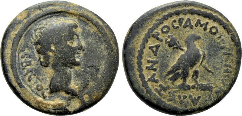 PHRYGIA. Amorium. Augustus (27 BC-14 AD). Ae. Alexandros Kallippou, magistrate. ...